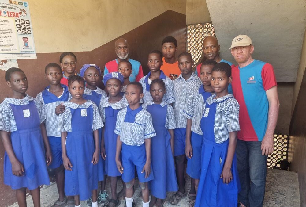 BLF VISIT TO AJIBOLA AYEDERE PRY SCH AND OLUWALOGBON PRY SCH ON 27TH NOV 2024