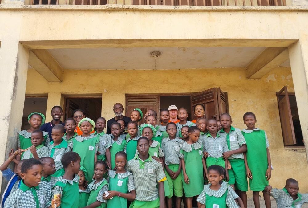 BLF visit to Arowosegbe Primary School and Irepodun Primary School on 4th December 2024